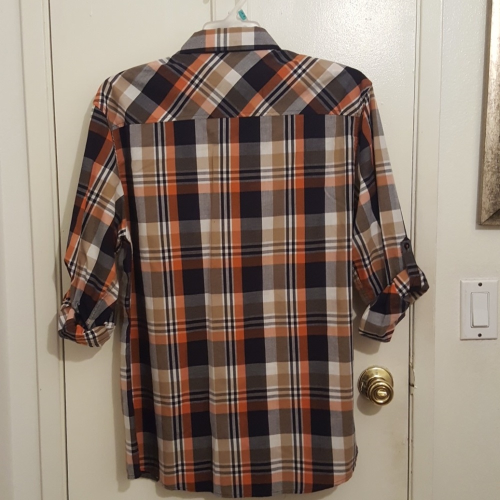 Men's  plaid shirt - Picture 7 of 7